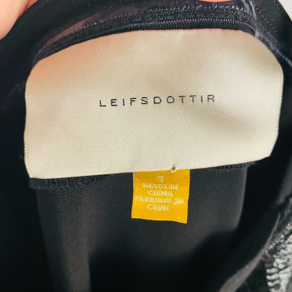 Anthropologie Leifsdottir Black Halter Maxi Dress Size Small - Picture 6 of 12